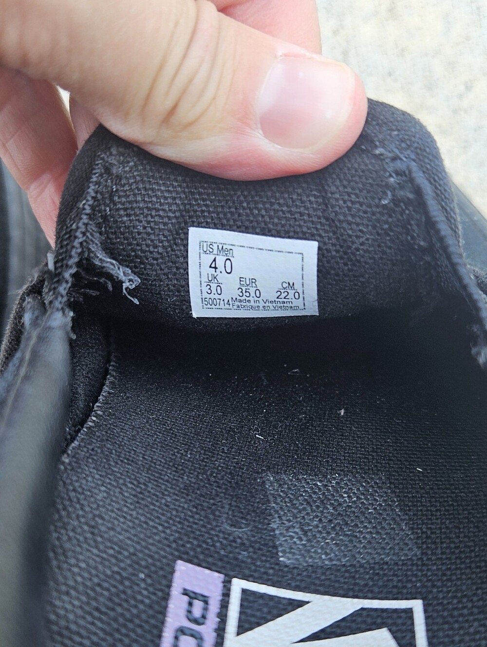 Boys Vans 4y - Picture 4 of 4